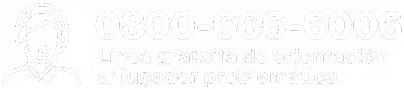 0800-666-6006 — Línea gratuita de orientación al jugador problemático
